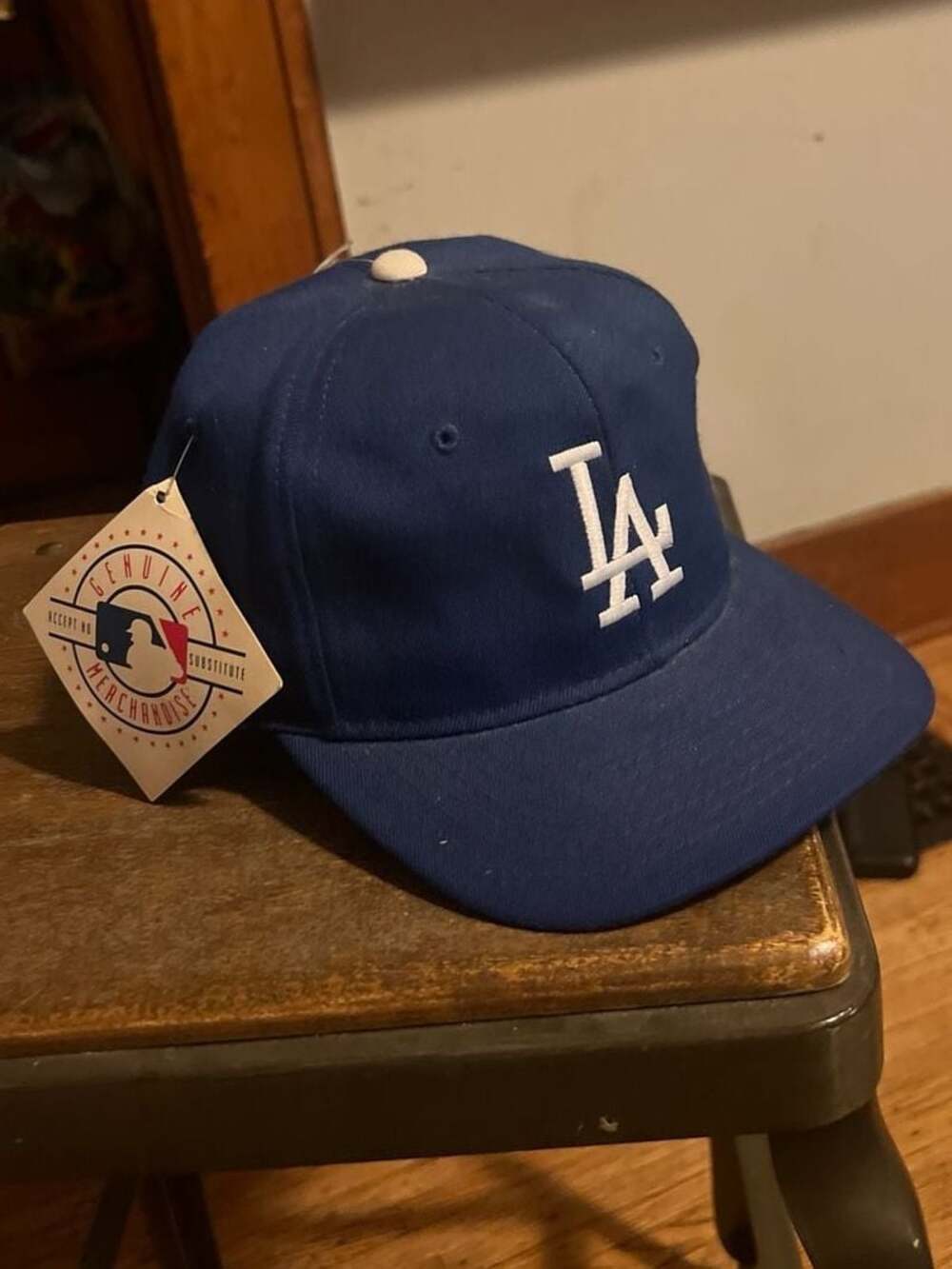 Vintage Grossman Cap Co. Los Angeles Dodgers Snapback Hat Made in USA OSFA NWT